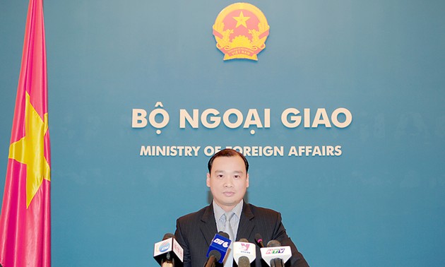 Terrorismo y tifón  en declaraciones del vocero adjunto de la cancillería vietnamita