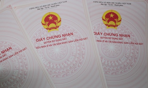Vietnam finalizará certificación de uso de tierra en 2013