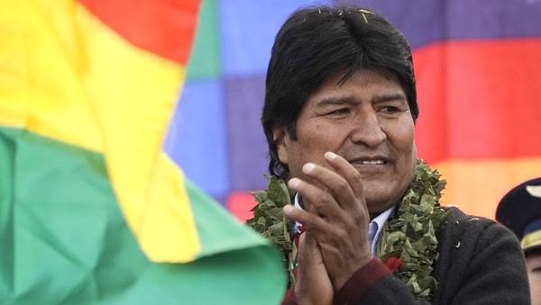 Presidente Boliviano cuenta con un 60% de apoyo electoral