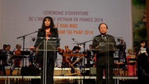 Solemne inauguración del “Año vietnamita en Francia” 