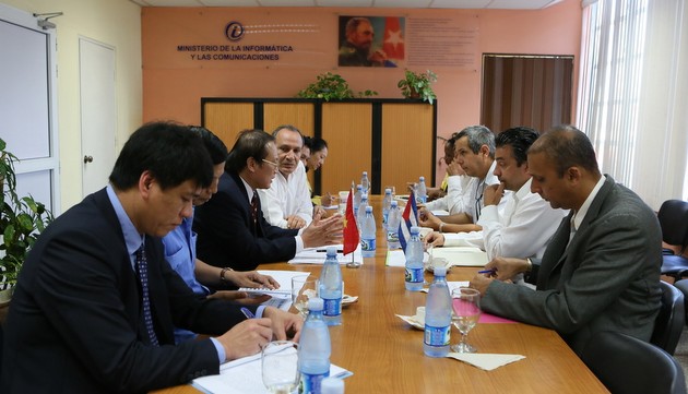 Vietnam y Cuba incrementan cooperación en sector comunicativo