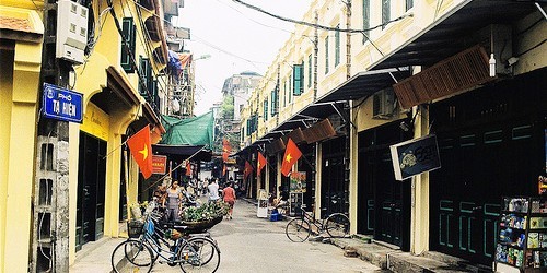 Ta Hien – “calle extranjera” de Hanoi