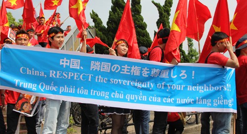 Vietnamitas en Japón rechazan las transgresiones chinas en las aguas nacionales 