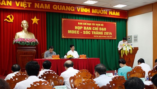 Fijan fecha para la celebración del Foro MDEC – Soc Trang 2014