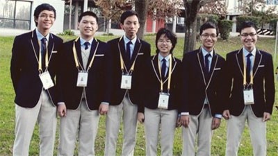 Alumnos vietnamitas resaltan en Olimpiada Internacional de Matemáticas