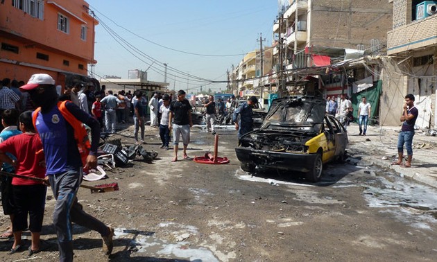 Al menos 10 muertos en un atentado con coche bomba en Bagdad