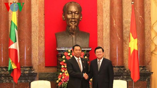 En Vietnam presidente del parlamento de Myanmar 