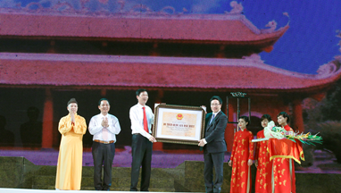 Reliquia histórica en Quang Ninh reconocida Patrimonio nacional especial