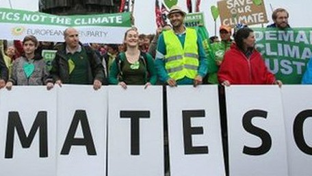 Marchas en el mundo frente al cambio climático