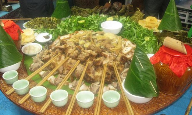 Gastronomía típica de los Muong