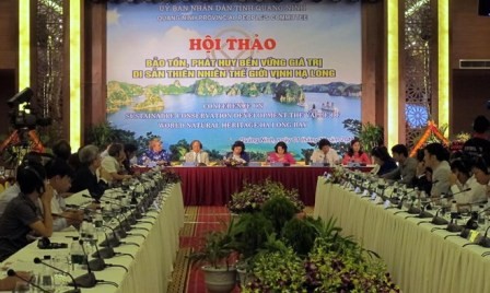 Seminario por preservación y promoción del valor patrimonial de Bahía Ha Long