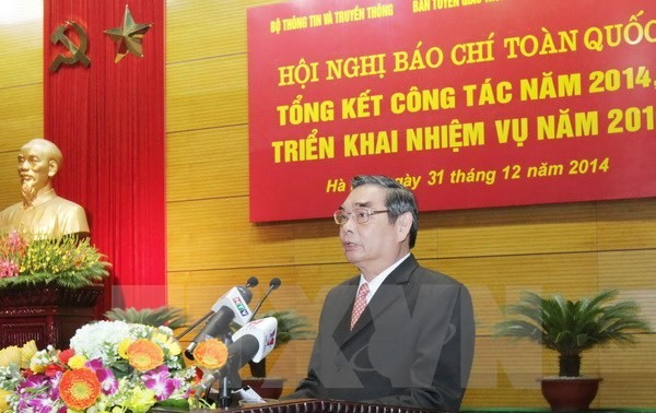 Celebran Conferencia  de la Prensa Nacional de  Vietnam
