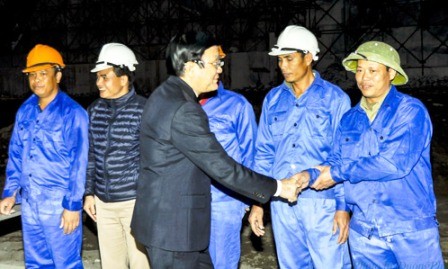 Presidente vietnamita realiza visita de trabajo a Tuyen Quang