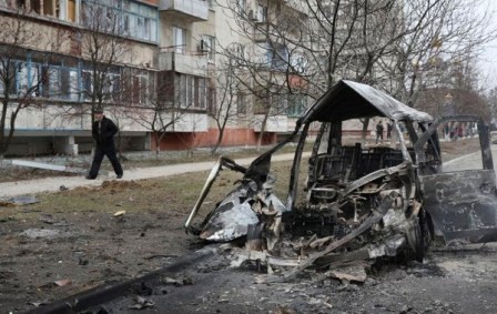 Separatistas de Ucrania niegan el ataque contra Mariupol