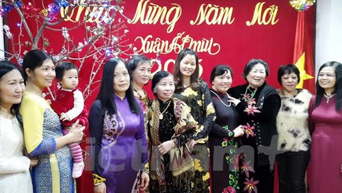 Compatriotas de Vietnam en diferentes países celebran el Tet 2015
