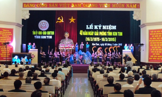 Conmemoran 40 años de la Liberación de Kon Tum