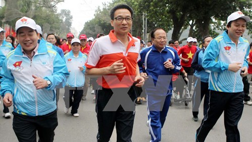Promueve Hanoi Día de Maratón Olímpico por la Salud del Pueblo 2015