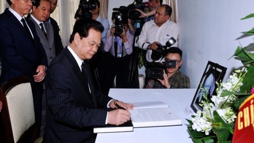Primer ministro de Vietnam en sepelio del desaparecido primer ministro de Singapur, Lee Kwan Yew