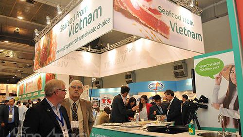 Empresas vietnamitas en XXIII Feria de productos acuáticos Bruselas 2015