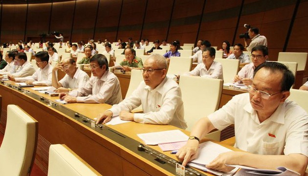 Marcas del noveno pleno del Parlamento vietnamita