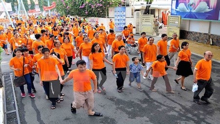 Velada “Juntar manos para aliviar el dolor naranja” en Ciudad Ho Chi Minh 