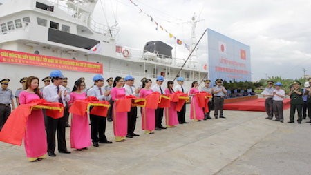 Vietnam recibe nave patrocinada por Japón 