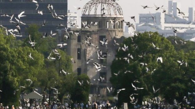 Conmemoran en Hiroshima 70 años del desastre atómico