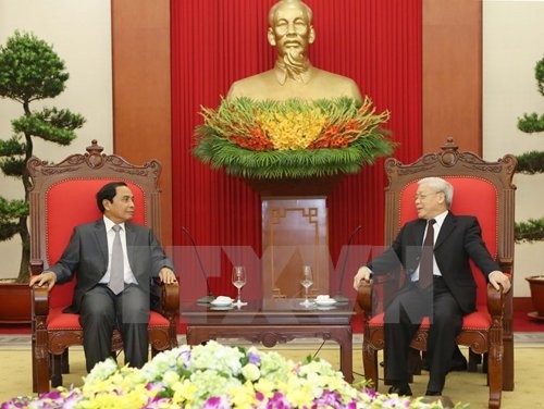 Fortalecen Vietnam y Laos cooperación en Inspección 
