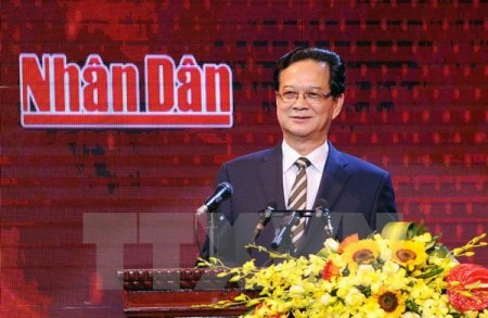 Inauguran canal televisivo del periodico Nhan Dan (Pueblo)