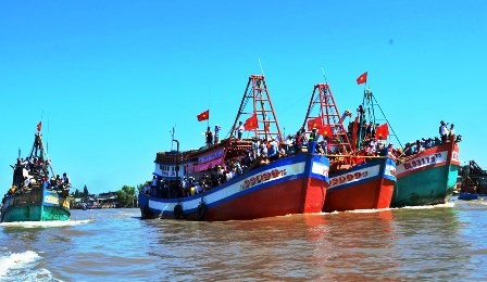 Economía marítima trae prosperidad a Ganh Hao
