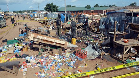 Más de 100 víctimas mortales por explosión de bomba en Nigeria