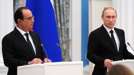 Rusia y Francia intensificarán esfuerzos antiterroristas 
