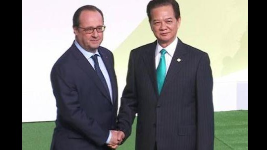 Vietnam y Francia acuerdan promover las relaciones de Asociación Estratégica