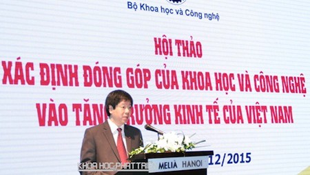 Evalúan contribución de la ciencia y tecnología al crecimiento económico de Vietnam 