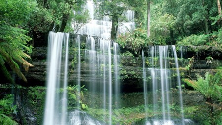 Belleza salvaje de cascada Dai Yem en Moc Chau