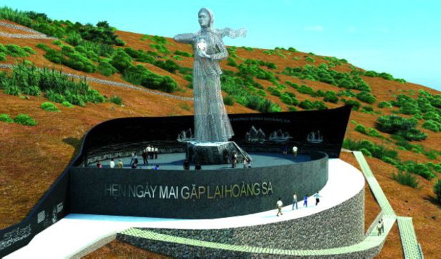 Inicia construcción del Monumento a caídos por Hoang Sa