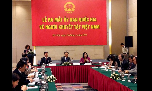 Destaca vicepremier vietnamita labores de cuidado a minusválidos