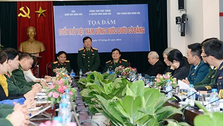 Conversatorio sobre la juventud vietnamita bajo el liderazgo del Partido Comunista