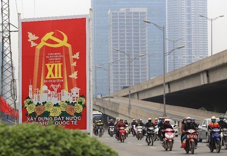 Diarios importantes reseñan XII Congreso Nacional del Partido Comunista de Vietnam 