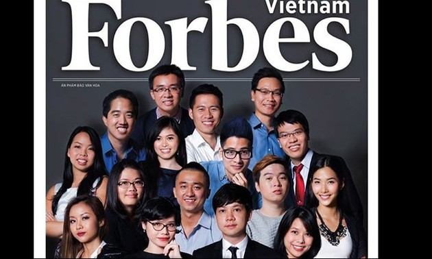 Publica Forbes Vietnam lista de 30 personas menores de 30 años sobresalientes