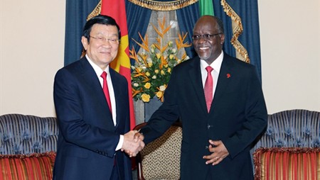 Presidente de Vietnam concluye agenda de trabajo en Tanzania