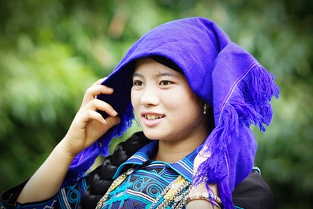 La belleza de las mujeres étnicas en Lao Cai