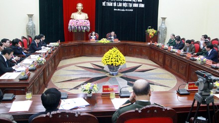 Urgen a provincia de Ninh Binh a potenciar sus ventajas en desarrollo económico