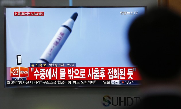 Corea del Norte logra lanzar un misil desde un submarino