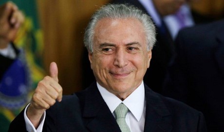 Presidente provisional de Brasil anuncia nuevo gabinete