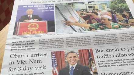 Visita del presidente Obama a Vietnam atrae atención de medios de comunicación internacionales