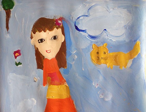 Exposición “Los niños dibujan”, motiva la creación artística de los más pequeños