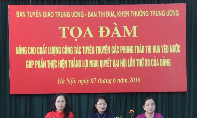 Vietnam enaltece la calidad de movimientos de emulación patriótica