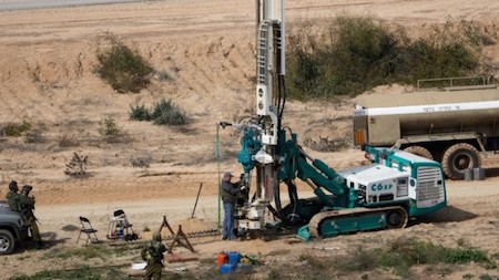Israel construirá muro subterráneo debajo de la frontera de Gaza 