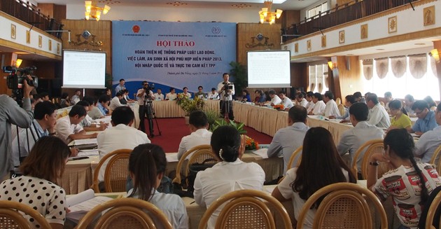 Urge perfeccionar sistema jurídico laboral de Vietnam para integración internacional  